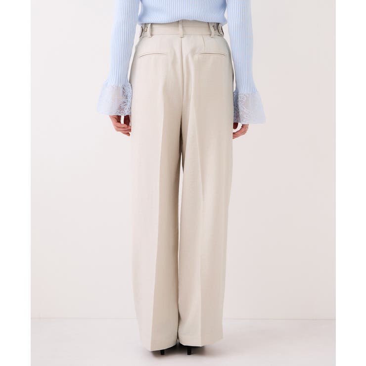 美easyリネンライクワイドパンツ/イージーケア・接触冷感・セットアップ対応 | VIS  | 詳細画像30 