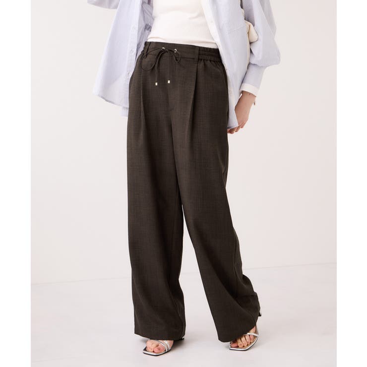 ブラウン(20) | 【WEB限定】美easyイージーパンツ/イージーケア・接触冷感 | VIS 