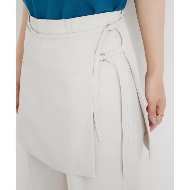 【吸水速乾/UV】スカートレイヤードスラックスパンツ【SET】 | VIS  | 詳細画像18 