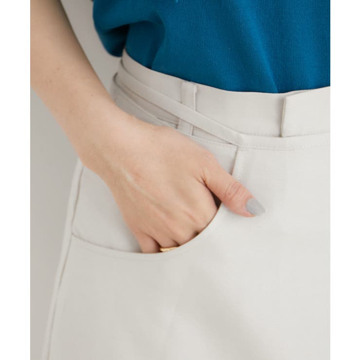 【吸水速乾/UV】スカートレイヤードスラックスパンツ【SET】 | VIS  | 詳細画像19 