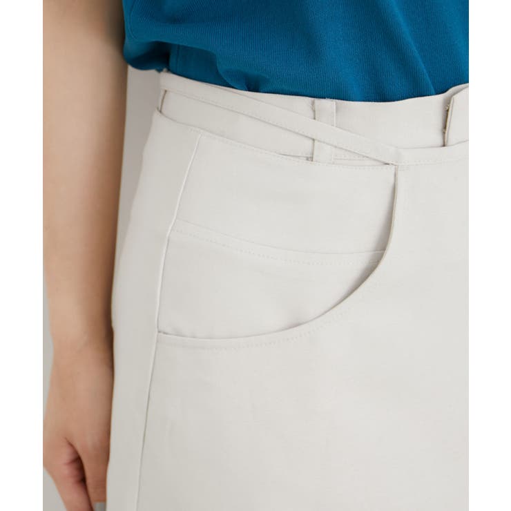 【吸水速乾/UV】スカートレイヤードスラックスパンツ【SET】 | VIS  | 詳細画像20 