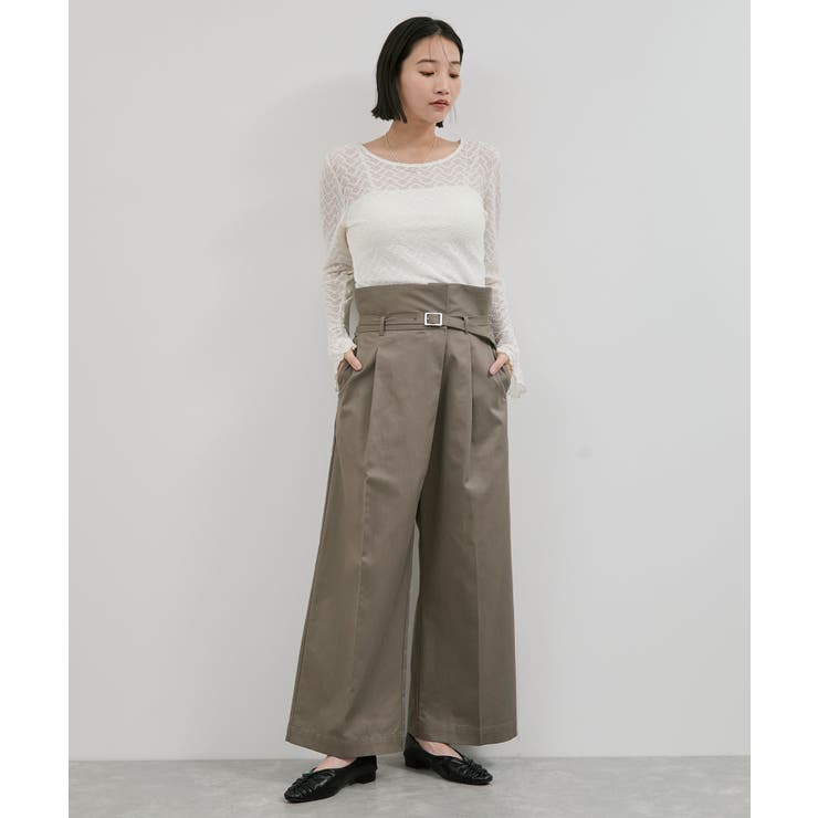 【洗える】2WAYラップデザインパンツ | VIS  | 詳細画像11 