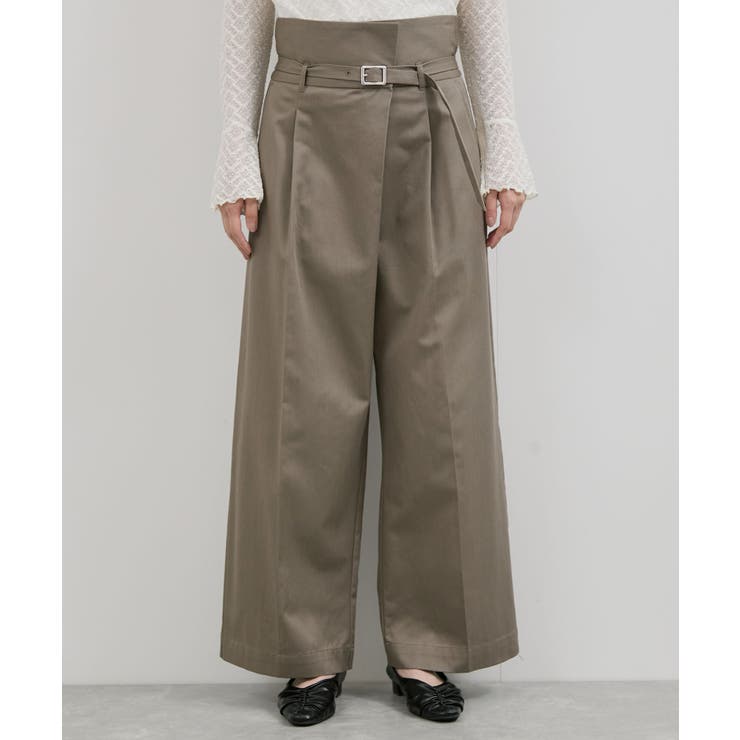 【洗える】2WAYラップデザインパンツ | VIS  | 詳細画像15 