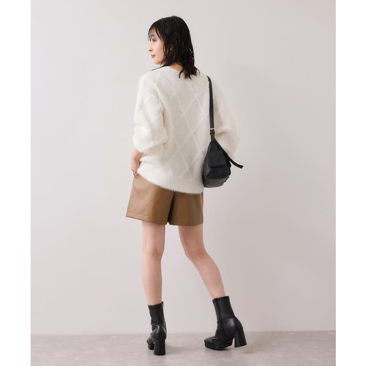 レザーショートパンツ | VIS  | 詳細画像12 