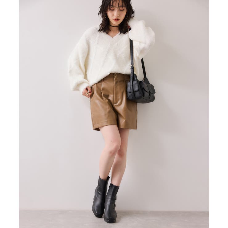 レザーショートパンツ | VIS  | 詳細画像14 