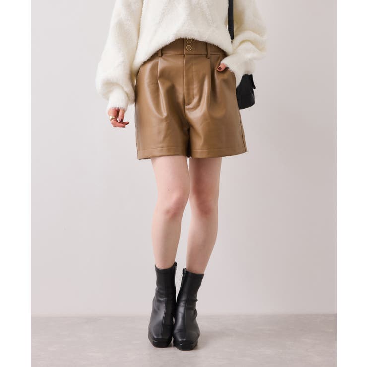 レザーショートパンツ | VIS  | 詳細画像16 