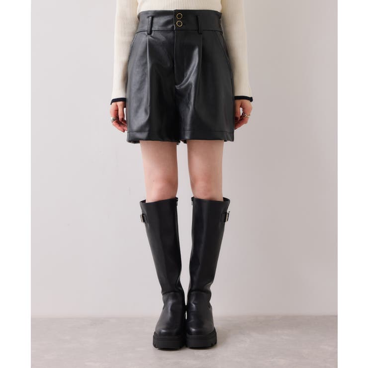 レザーショートパンツ | VIS  | 詳細画像18 