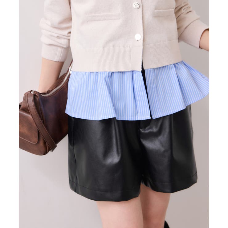 レザーショートパンツ | VIS  | 詳細画像9 
