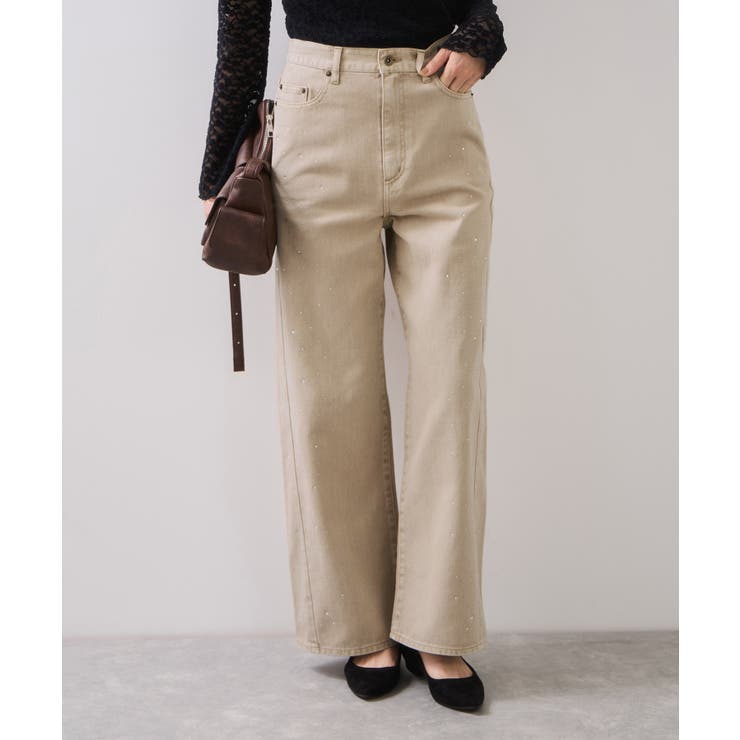 ビジューデニムパンツ | VIS  | 詳細画像15 