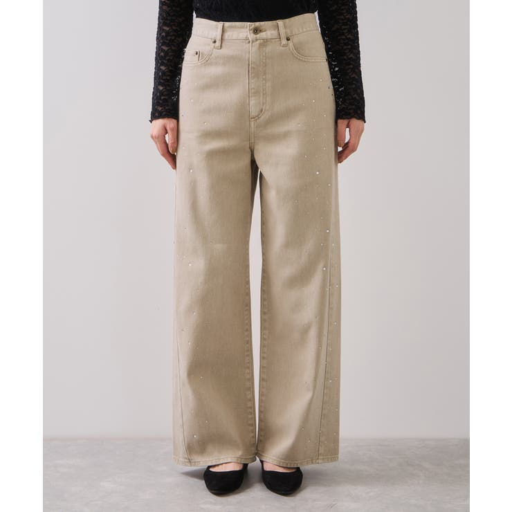 ビジューデニムパンツ | VIS  | 詳細画像17 