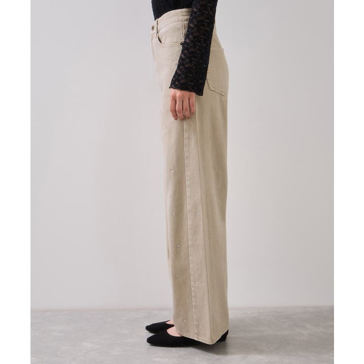 ビジューデニムパンツ | VIS  | 詳細画像18 