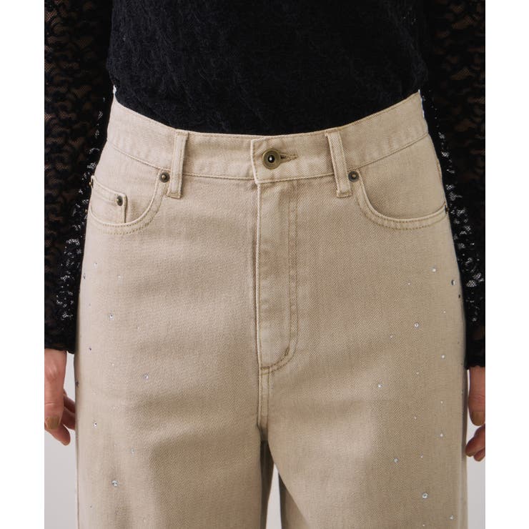 ビジューデニムパンツ | VIS  | 詳細画像20 