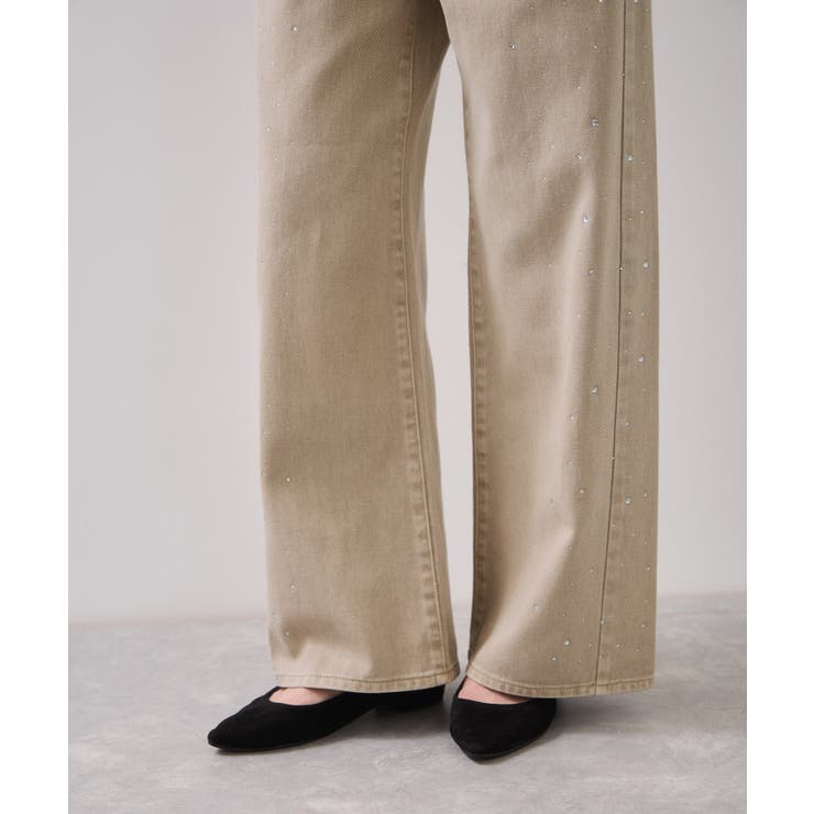 ビジューデニムパンツ | VIS  | 詳細画像23 