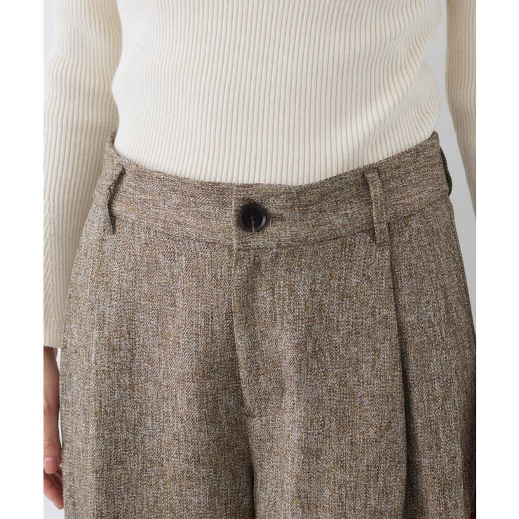 ツイード2タックワイドパンツ | VIS  | 詳細画像22 