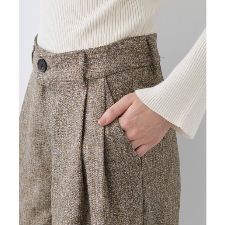 ツイード2タックワイドパンツ | VIS  | 詳細画像23 