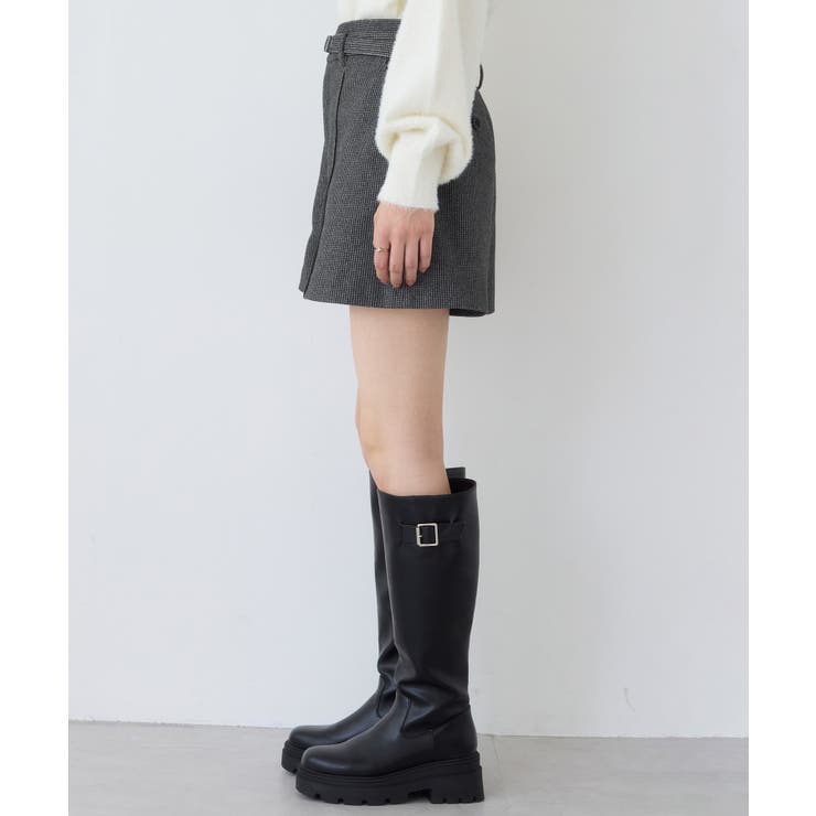 ジャージメルトンベルト付きショートパンツ | VIS  | 詳細画像21 