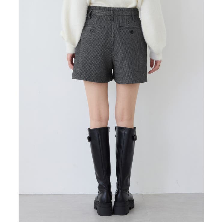 ジャージメルトンベルト付きショートパンツ | VIS  | 詳細画像22 