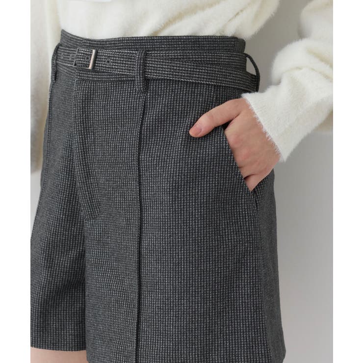 ジャージメルトンベルト付きショートパンツ | VIS  | 詳細画像23 