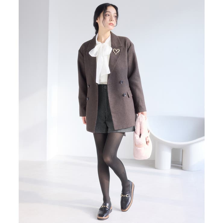 ジャージメルトンベルト付きショートパンツ | VIS  | 詳細画像7 