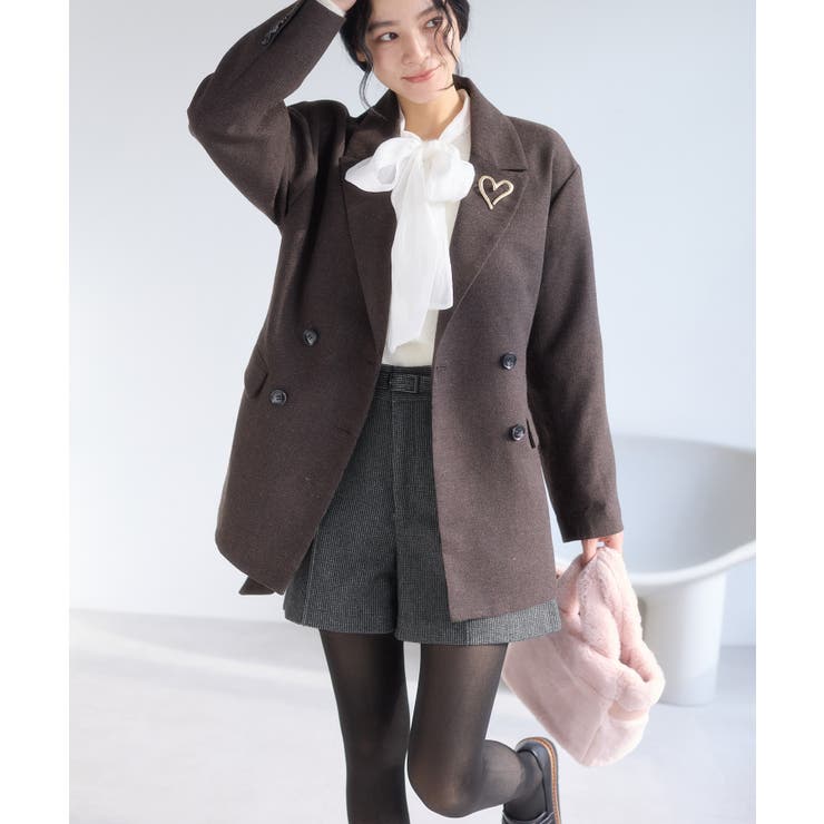 ジャージメルトンベルト付きショートパンツ | VIS  | 詳細画像9 