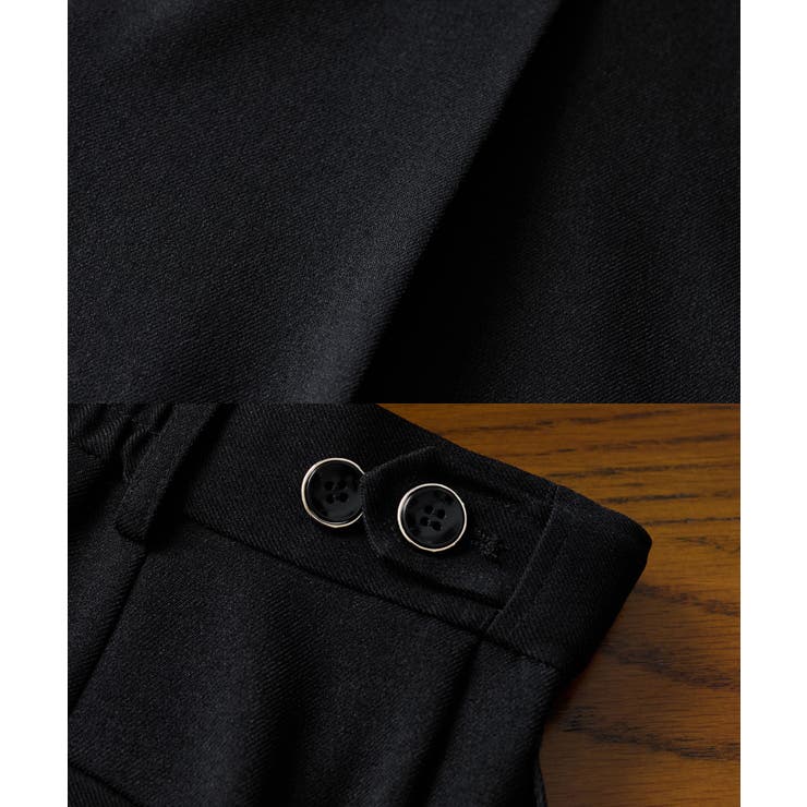 【美easy】ウーリッシュワンタックワイドパンツ【セットアップ対応/洗える】 | VIS  | 詳細画像42 