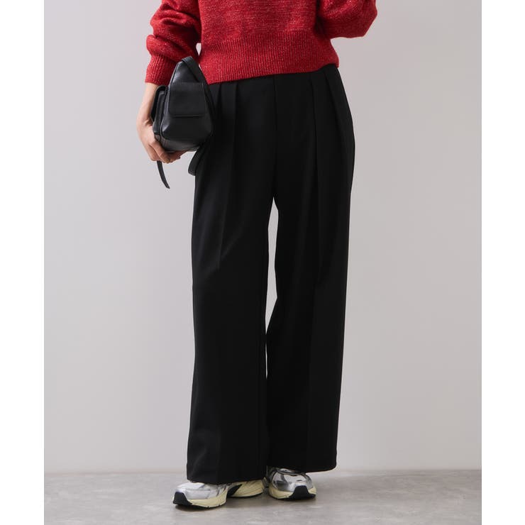 Hot Beautyツータックワイドパンツ/イージーケア | VIS  | 詳細画像13