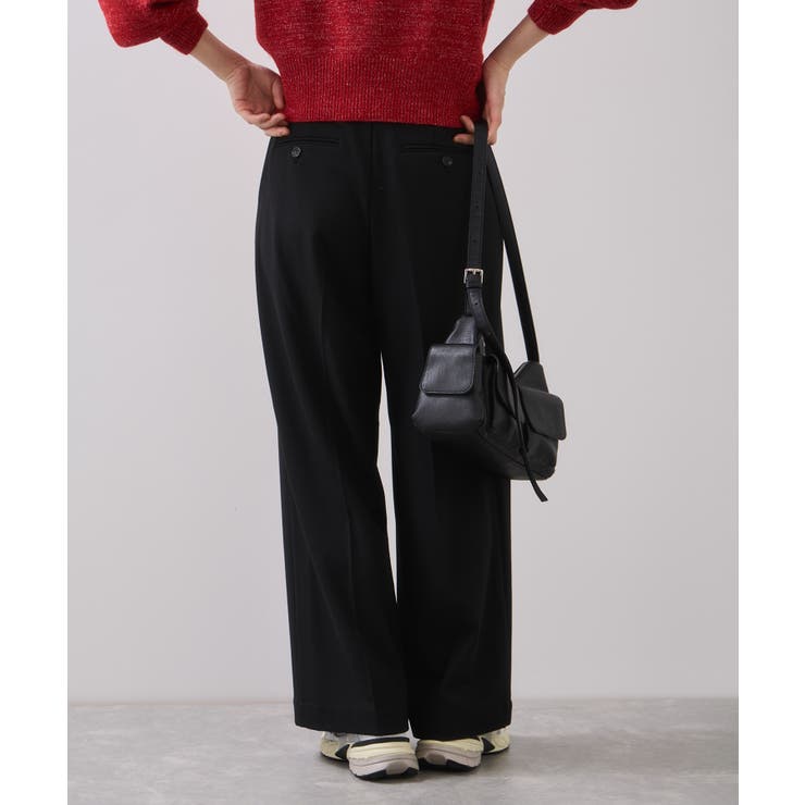 Hot Beautyツータックワイドパンツ/イージーケア | VIS  | 詳細画像14