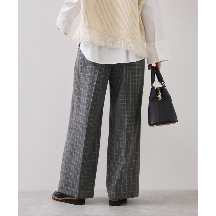 Hot Beautyツータックワイドパンツ/イージーケア | VIS  | 詳細画像19