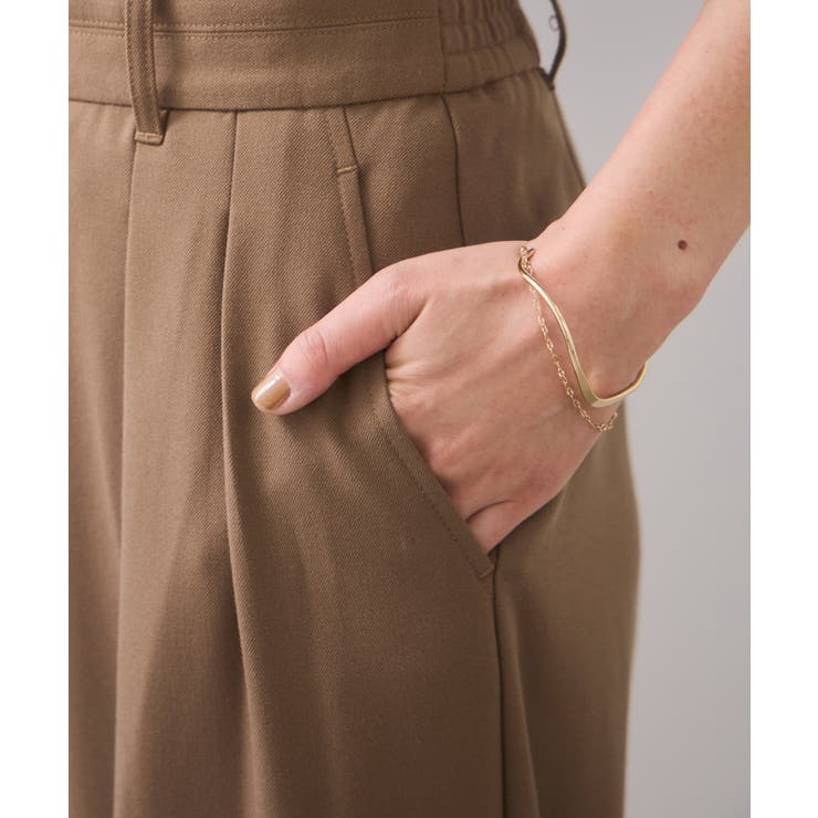 Hot Beautyツータックワイドパンツ/イージーケア | VIS  | 詳細画像25