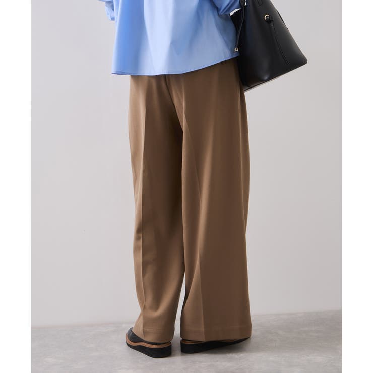 Hot Beautyツータックワイドパンツ/イージーケア | VIS  | 詳細画像5