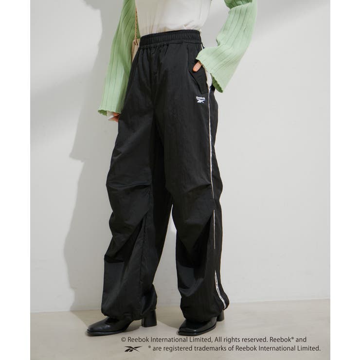 Reebok別注】裾ドロストトラックパンツ[品番：VISW0041962]｜VIS