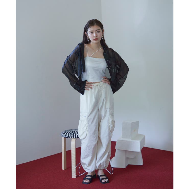 【Lottoコラボ】ナイロンカーゴパンツ | VIS  | 詳細画像5 