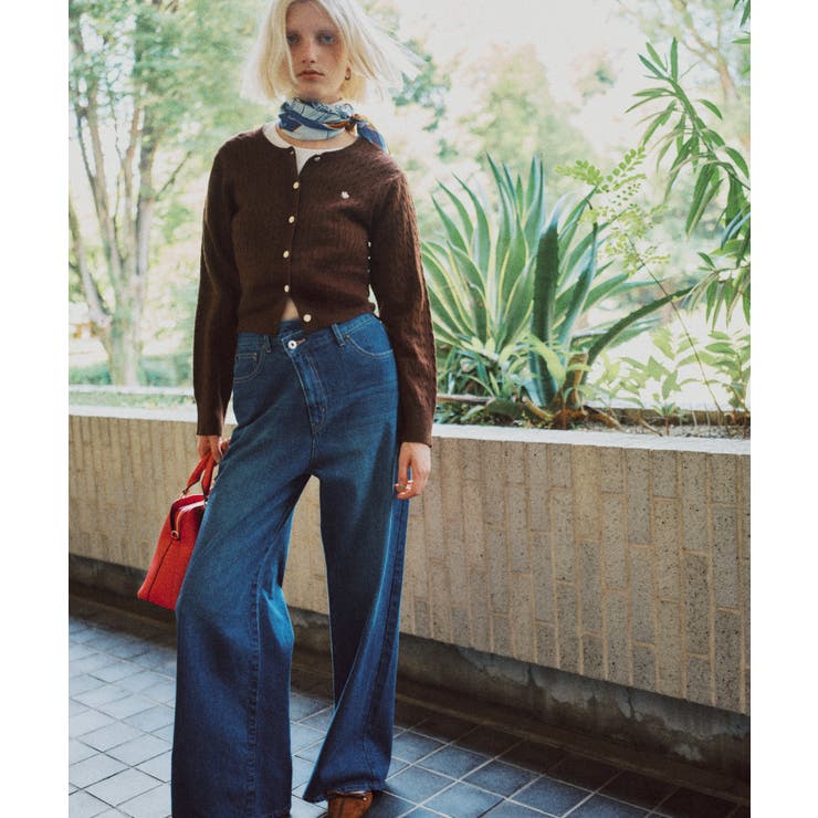 【POLO BCS】VIS別注クロスベルトストレートワイドデニム | VIS  | 詳細画像14 