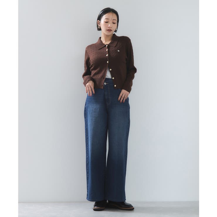 【POLO BCS】VIS別注クロスベルトストレートワイドデニム | VIS  | 詳細画像17 