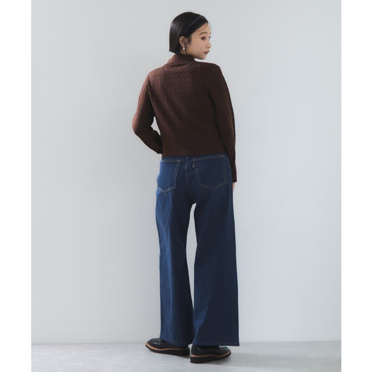 【POLO BCS】VIS別注クロスベルトストレートワイドデニム | VIS  | 詳細画像18 