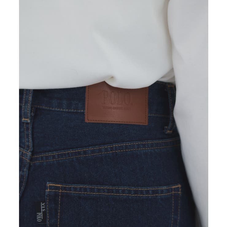 【POLO BCS】VIS別注クロスベルトストレートワイドデニム | VIS  | 詳細画像28 