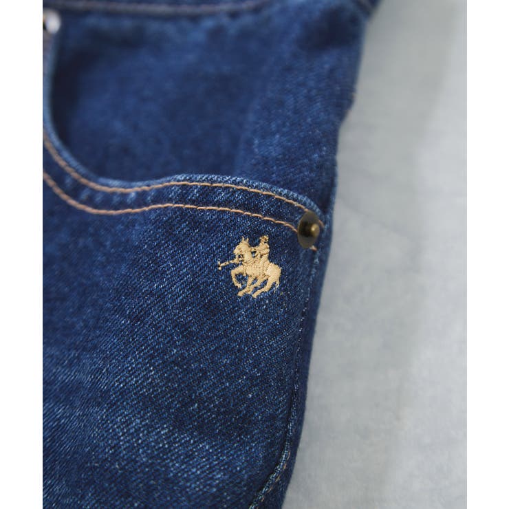 【POLO BCS】VIS別注クロスベルトストレートワイドデニム | VIS  | 詳細画像34 