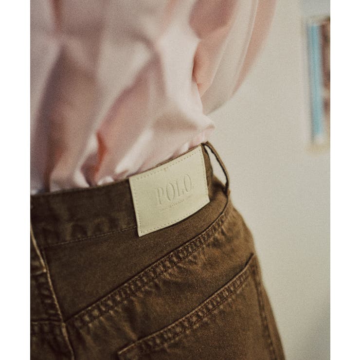 【POLO BCS】VIS別注クロスベルトストレートワイドデニム | VIS  | 詳細画像7 