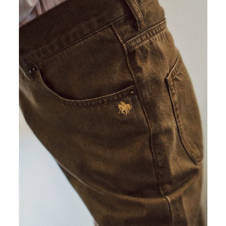 【POLO BCS】VIS別注クロスベルトストレートワイドデニム | VIS  | 詳細画像8 