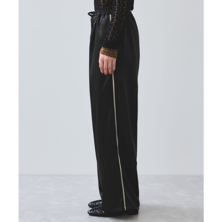 【WEB/一部店舗限定】配色サイドラインサテンイージーパンツ | VIS  | 詳細画像17 