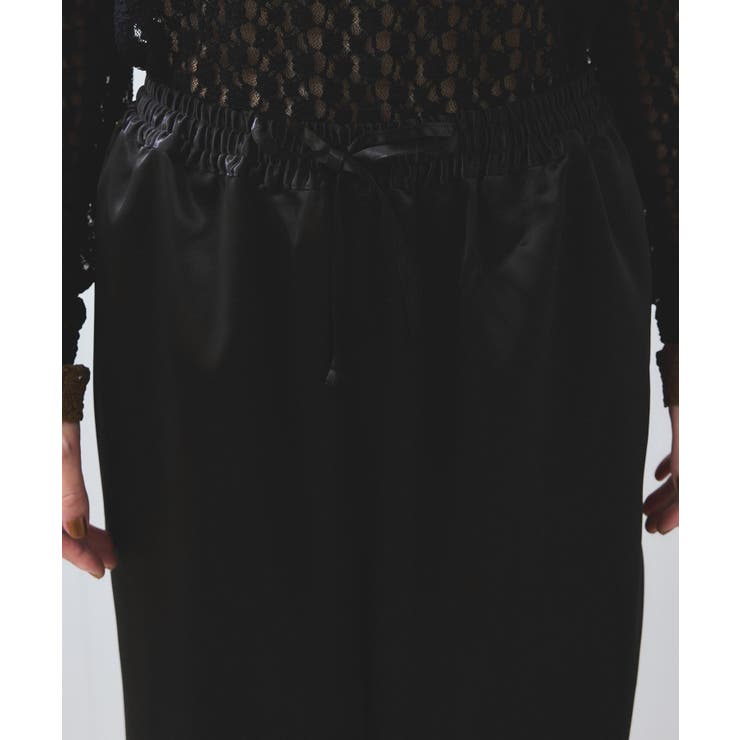 【WEB/一部店舗限定】配色サイドラインサテンイージーパンツ | VIS  | 詳細画像19 