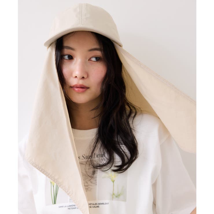 ベージュ(27) | マイナス18℃ネックカバーつきUVキャップ/UVカット・遮熱 | VIS 