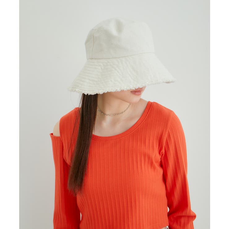 【抗菌防臭】キャンバスフリンジつば広ハット【ワイヤー入り】 | VIS  | 詳細画像15 