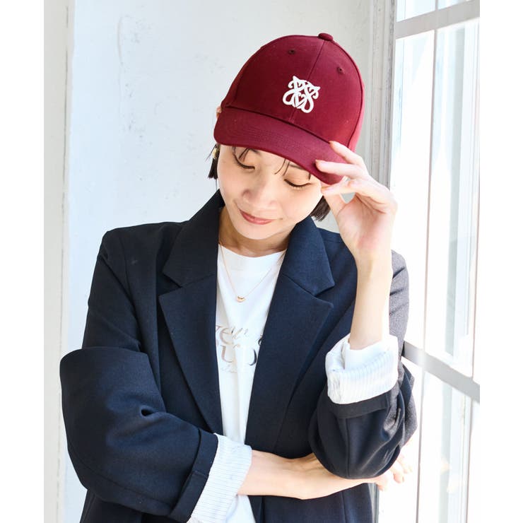 ワイン系(67) | 【新色追加】ロゴマーク刺繍キャップ | VIS 