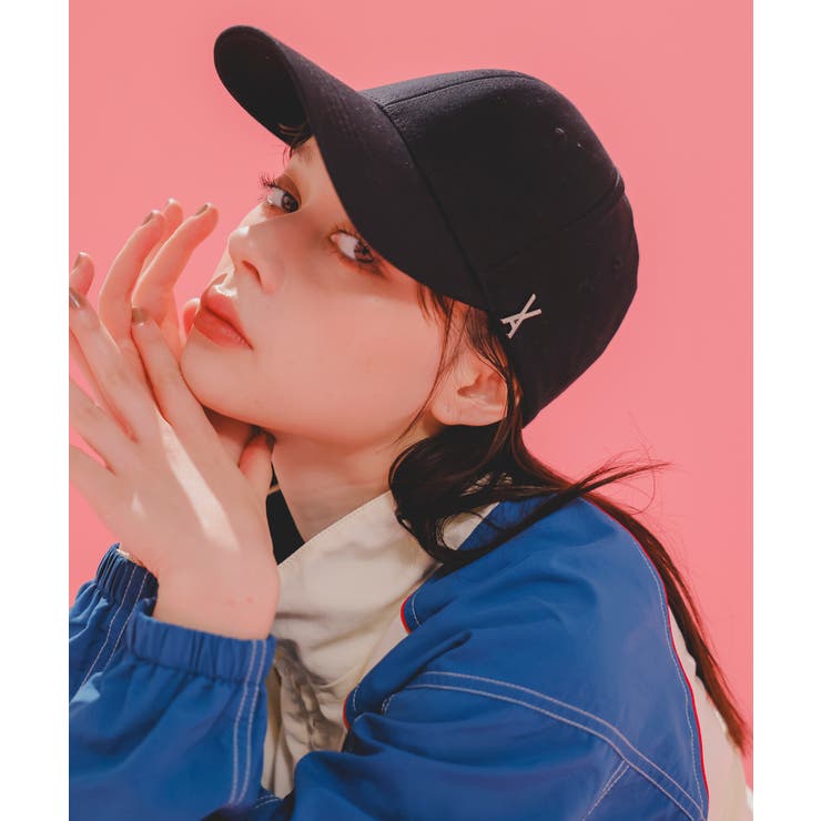 【BARZAR】 STUD LOGO OVER FIT BALL CAP | VIS  | 詳細画像1 