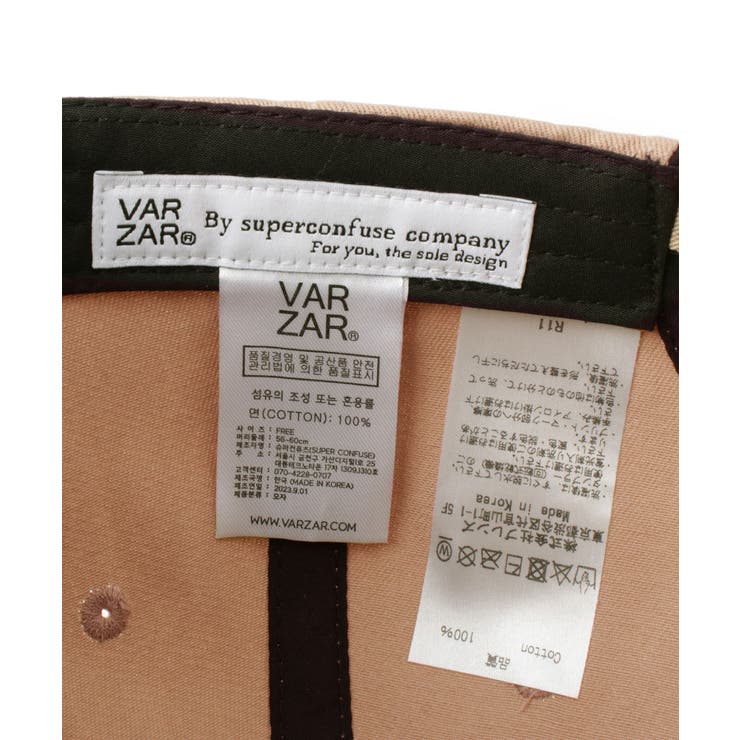 【BARZAR】 STUD LOGO OVER FIT BALL CAP | VIS  | 詳細画像20 