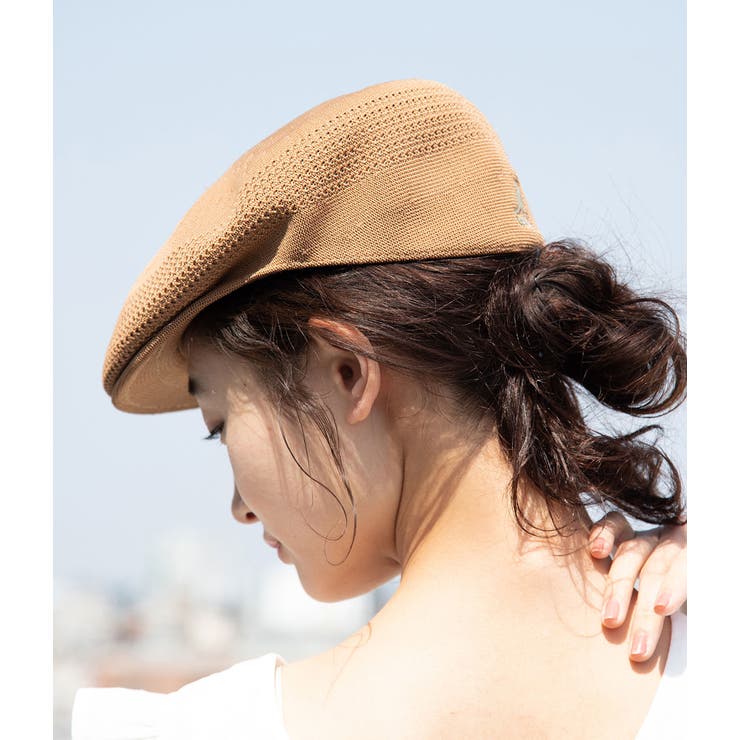 ベージュ(27) | 【KANGOL】メッシュハンチングベレー帽 | VIS 