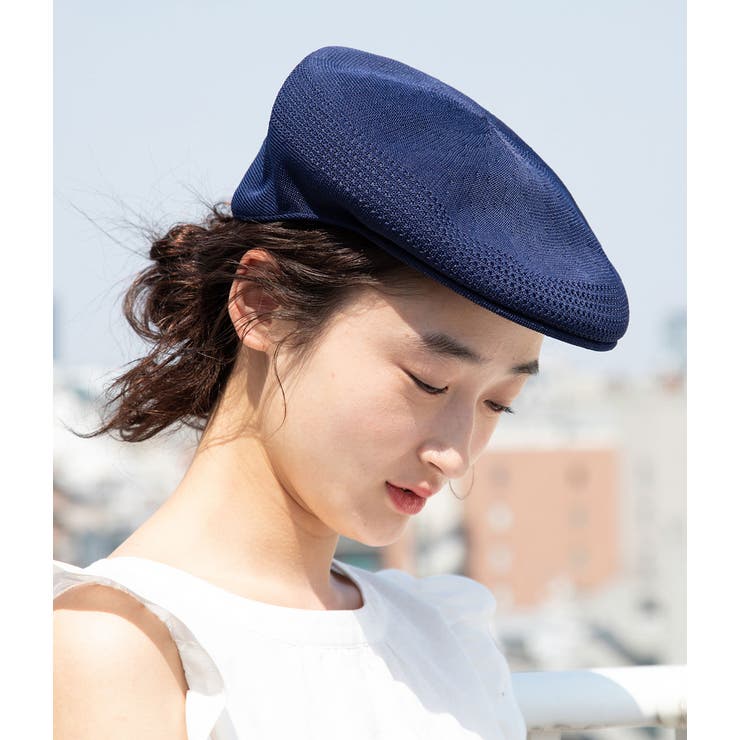 ネイビー(40) | 【KANGOL】メッシュハンチングベレー帽 | VIS 