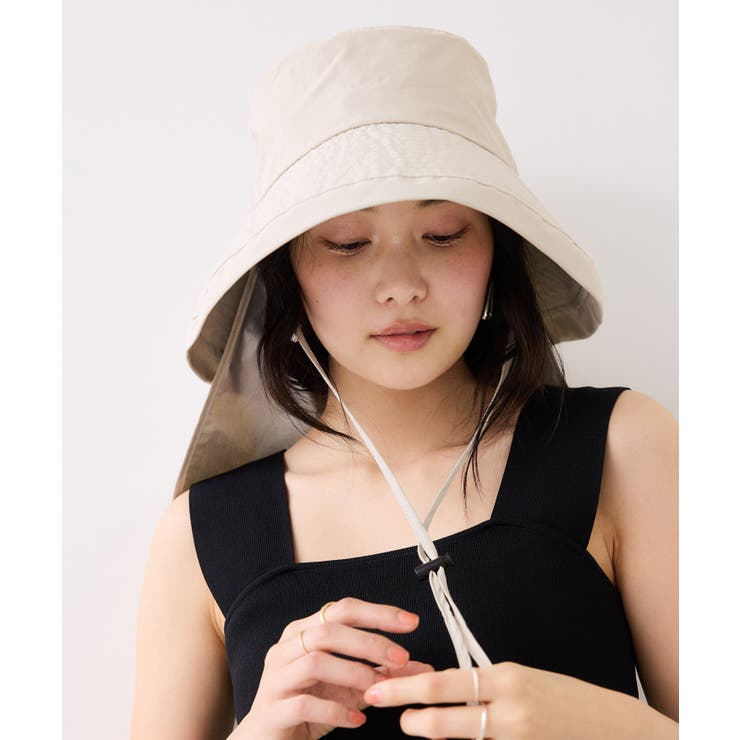 【WEB限定】マイナス18℃ネック＆フェイスカバーつきUVハット 遮熱 UVカッ… | VIS  | 詳細画像6 