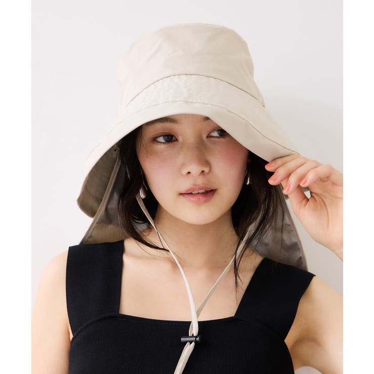 【WEB限定】マイナス18℃ネック＆フェイスカバーつきUVハット 遮熱 UVカッ… | VIS  | 詳細画像9 